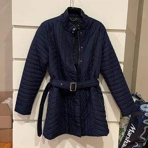 Banana Republic quilted Navy jacket